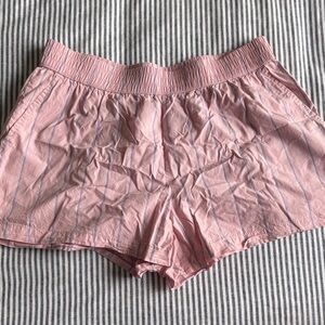 Universal Thread Pink Striped Sleep Shorts